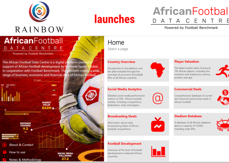 Rainbow Sports Global launches the revolutionary African Football Data Centre