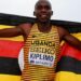 Bathurst 2023; Uganda celebrates Kiplimo’s win.