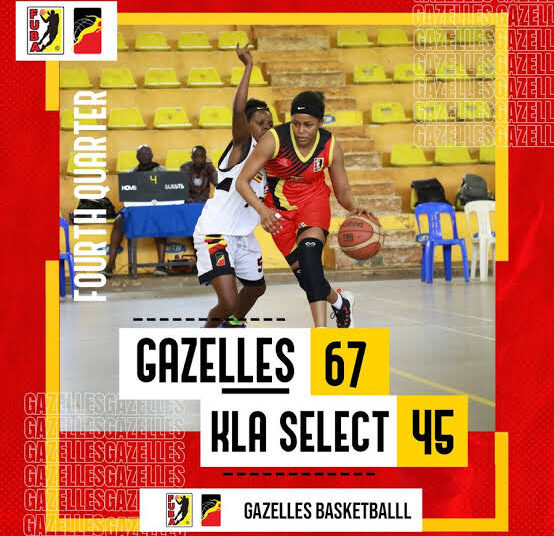 Afrobasket Zone V; Gazelles beat Kampala Select in trial match