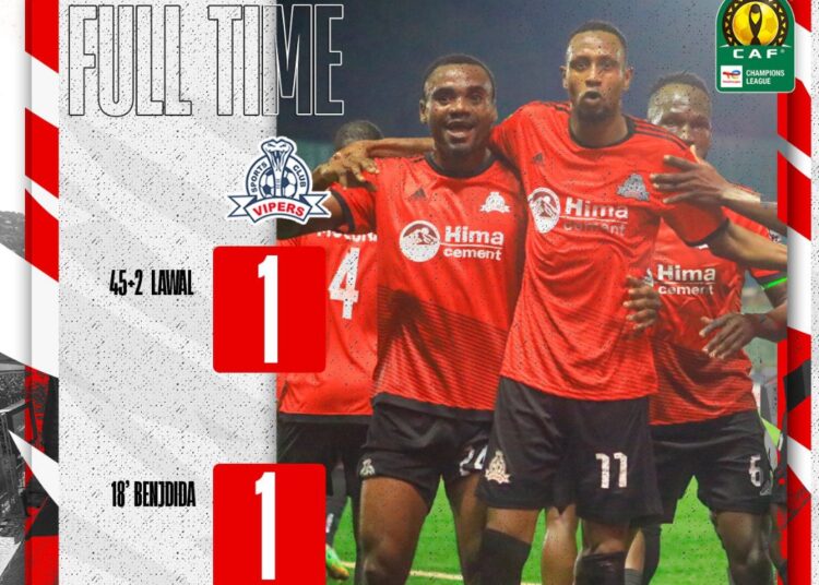 Vipers SC Show Improvement in 1-1 Draw Against Raja Casablanca