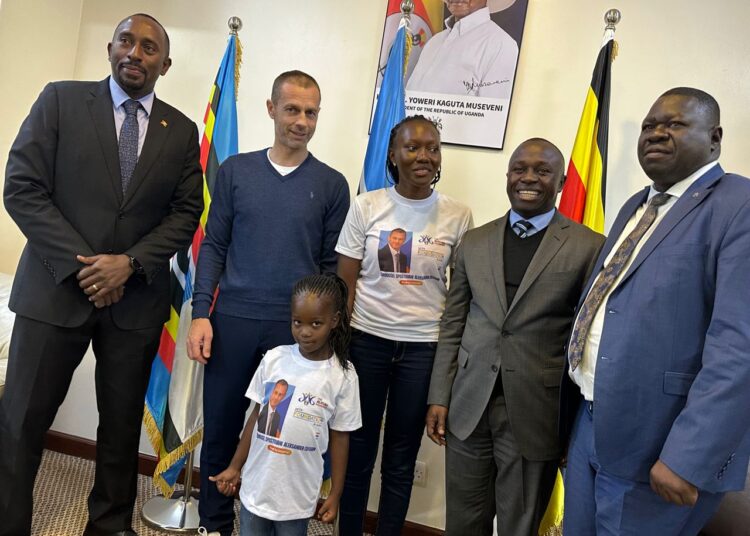 UEFA President Čeferin Commits to Supporting Aliguma Foundation in Uganda