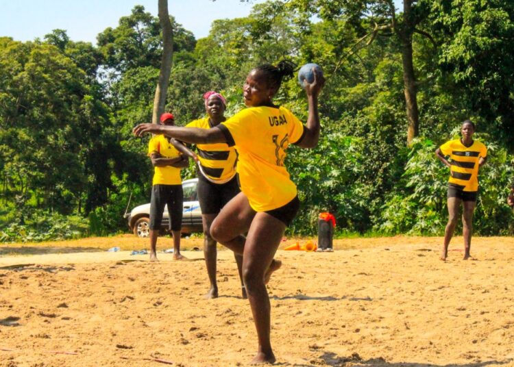 Uganda’s Beach Handball Squad Intensifies Training for African Beach Games