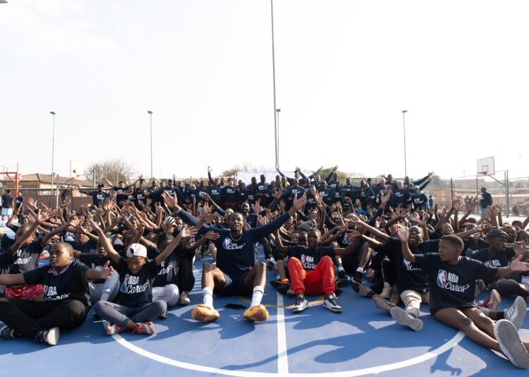 NBA Unveils Four Newly Renovated Basketball Courts in Alexandra