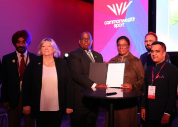 Rukare officially takes over the presidency of Commonwealth Sport